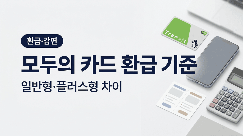 모두의 카드 플러스형 고액 교통수단 적용 안내 이미지