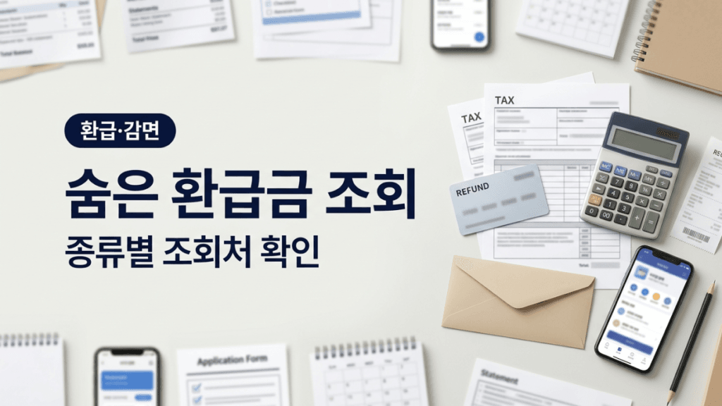 숨은 환급금 조회 대표 이미지