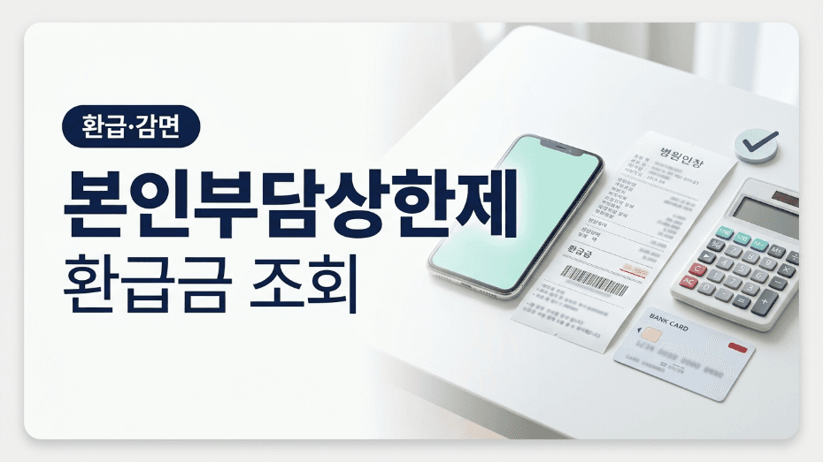 2026 본인부담상한제 환급금 조회|병원비 상한액·대상·신청방법
