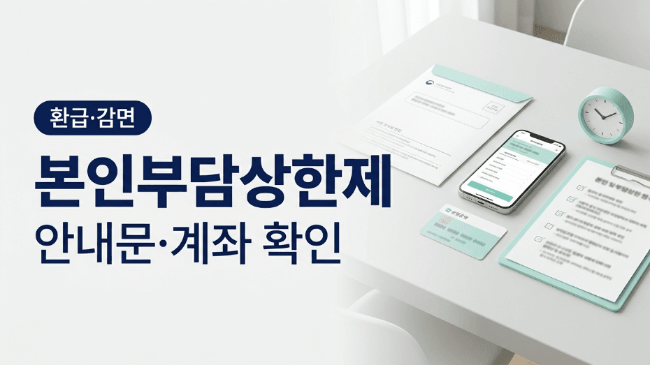 본인부담상한제 환급 시기 대표 이미지